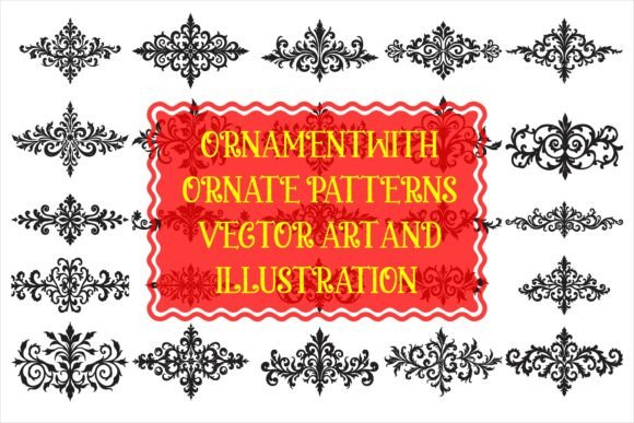 Download Scrollwork Ornament with Ornate Design - Premium Resources