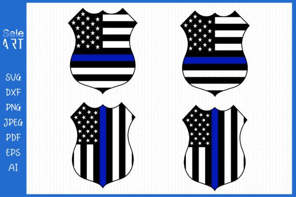 Download Police Badge - American Flag - Badge Collection