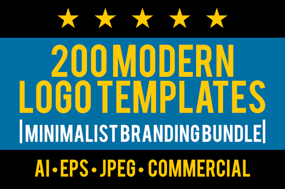 Download 200 Logo Collection – Modern Minimalist - Logo collection Collection